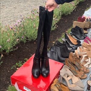 Over the knee Guess boots - sz 9.5